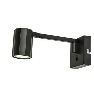 Nástěnné svítidlo Karter matná černá GU10 1×5W RABALUX 73027