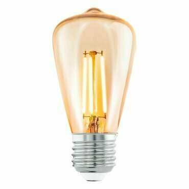 LED žárovka EGLO LM-E27-LED ST48 4W AMBER 2200K 1STK