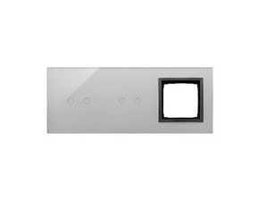 Kryt dot. ovl. SIMON 54 TOUCH DSTR3220/72, 2 ovl. SIMON 54 TOUCH 54 Touch, 2 dotyk.+2 dotyk.+1 dotyk