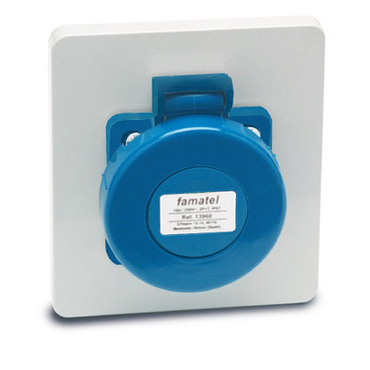 FAM Deska 3916F zásuvka 230V/16A IP67