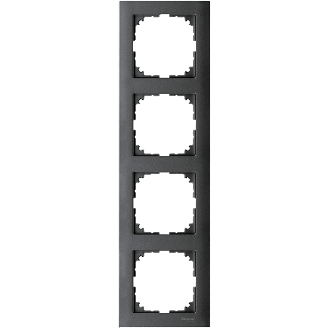 SCHN MTN4040-3614 Merten - Rámeček čtyřnásobný M-Pure, Antracit