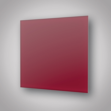 ECOSUN 300 GS Wine Red Vínově červený, skleněný bezrámový panel na stěnu i strop, 300 W (40 ks/pal)