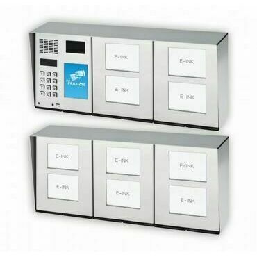 Tablo zvonkové CZECHPHONE 4004005924, E-INK MELODY, 110 jmenovek, MIFARE