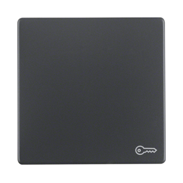 HAG 16206066 Kolébka s potiskem - klíč, Berker Q.x, antracit, sametová