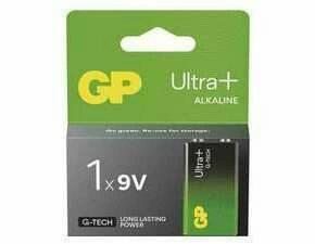 Baterie alkalická GP ULTRA B03511 PLUS 9V (6LR61) 1PP
