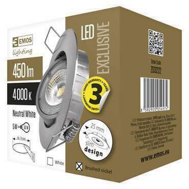 EMOS ZD3222 LED BOD. SVÍT. 5W 450LM EXCL. NW S