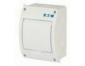 Rozvodnice nástěnná EATON 281649 BC-O-1/5-TW-ECO, bílé plast. dveře, 1 řada, 5 modulů