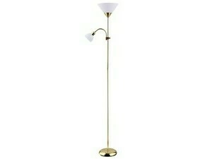 Stojací lampa Action zlatá E27 1×100W RABALUX 4060
