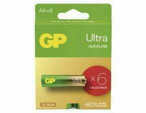 Baterie alkalická GP ULTRA B0221V AA (LR6) 6ks value
