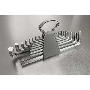 wpr10213 251-MRL-1 9-dílná sada "MERYL" - dlouhé imbusové klíče (1.5, 2.0, 2.5, 3.0, 4.0, 5.0, 6.0,