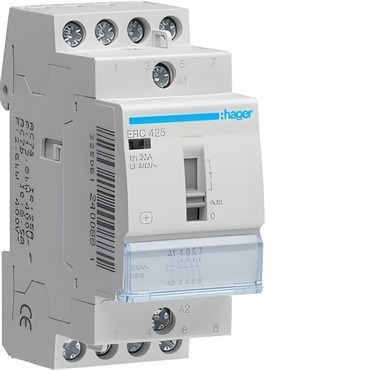Stykač instalační HAGER ERC425 Stykač 25A, 4S, 230V AC