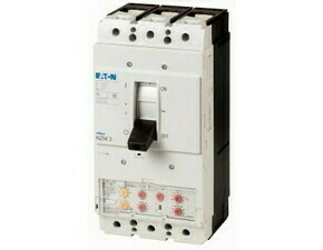 EATON 110891 NZMN3-VE250-T Jistič, 3pól, el.spoušť, selektivní, Icu=50kA, In=250A, zemní spoušť