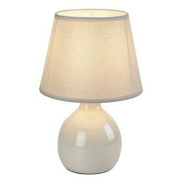 Stolní lampa Ingrid béžová E14 1×40W RABALUX 74076