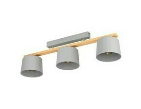 Svítidlo stropní EGLO DL 3 E27 HELLGRAU HOLZ MARIEL