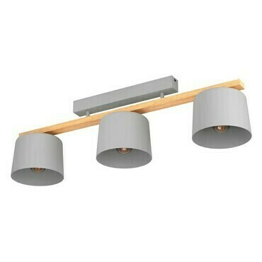 Svítidlo stropní EGLO DL 3 E27 HELLGRAU HOLZ MARIEL