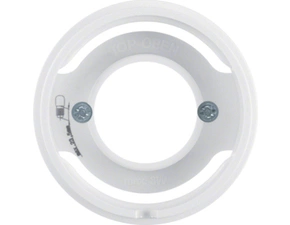 HAG 11982089 Centrální díl pro světelnou signálku E14, Berker R.1/R.3, bílá, lesk