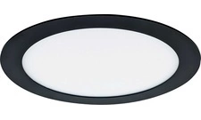LED svítidlo vestavné GREENLUX LED120 VEGA-R Black 24W NW, černá