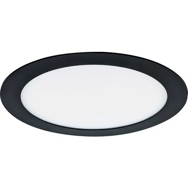 LED svítidlo vestavné GREENLUX LED120 VEGA-R Black 24W NW, černá