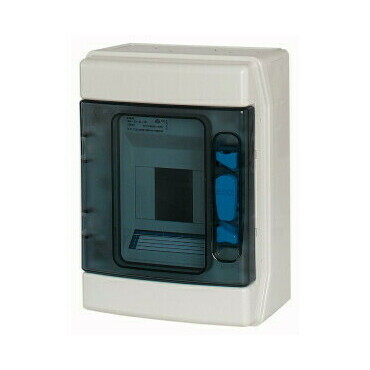 Rozvodnice nástěnná EATON 174187 IKA-1/4-ST-UV, IP65 pro venkovní použití, průhledné dveře, 1 řada