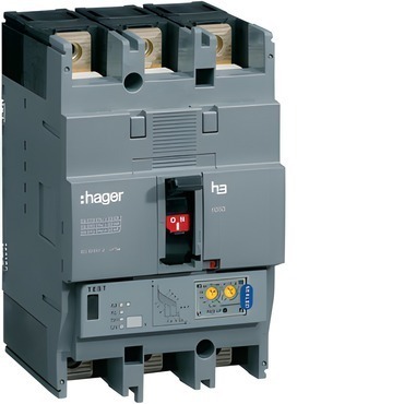 HAG HMT250JR Kompaktní jistič h3+ P250 LSI 50 kA, 3-pólový, In 250 A