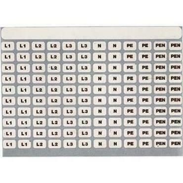 ABB 2CPX038458R9999 ZA71 -popisné štítky přípojnic