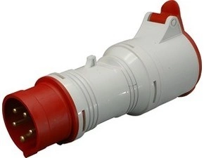 Adaptér rozbočovací SEZ A-16-32/5-0 Reverzační 400 V, IP 44, z 16 A na 32 A, 5-pól