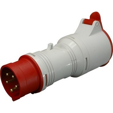 Adaptér rozbočovací SEZ A-16-32/5-0 Reverzační 400 V, IP 44, z 16 A na 32 A, 5-pól