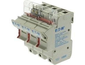 EATON CH143DMSU-F CH143DMSU-F Pojistkový odpojovač s mikrospínačem pro pojistky C14, 3-pól, 690V AC