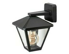 Venkovní nástěnné svítidlo Paravento černá E27 1×40W RABALUX 7147