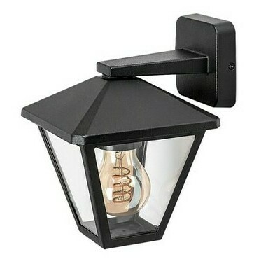 Venkovní nástěnné svítidlo Paravento černá E27 1×40W RABALUX 7147