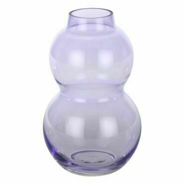 Skleněná váza BEVATO výška 225 mm EGLO