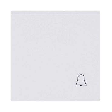 HAG WL6010 Ovládací kryt „Zvonek”- bílá, Lumina