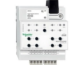SCHN MTN648704 KNX žaluziový akční člen REG-K/4x24/6+manuální režim