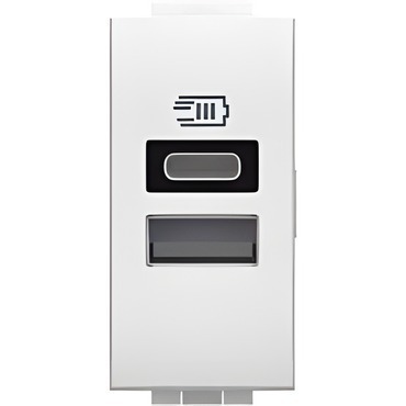 LEG N4191AC BTLLT NABÍJEČKA USB A+C 1M BÍLÁ