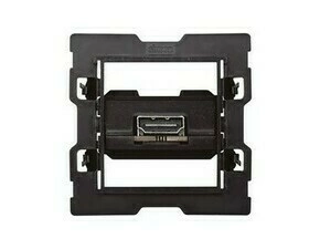 Zásuvka HDMI SIMON 10000560-039, 1 násobná v 1.4 (přístroj, bez montážního rámečku),