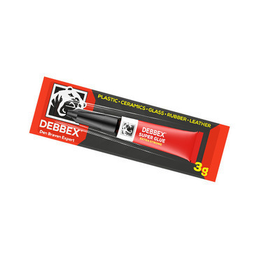 Lepidlo sekundové DEBBEX SUPER GLUE 50700RL, 3 g