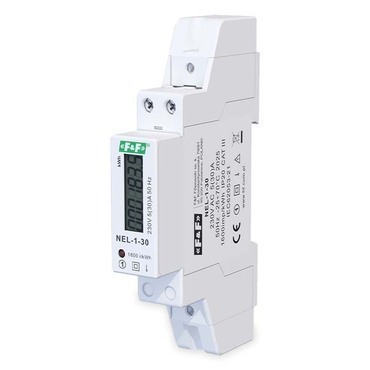 FIRN 1619105 NEL-1-30 Elektroměr jednofázový digitální 1mod. 30A