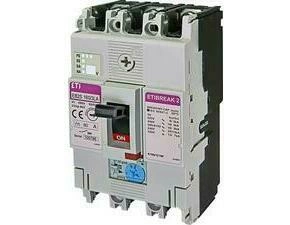 ETI 004671882 kompaktní jistič, EB2S 160/3LA 80A 3p