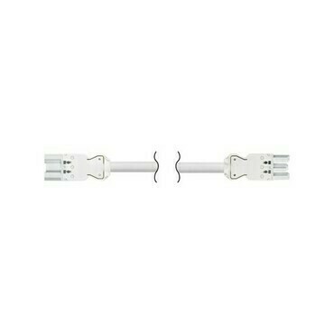 Kabel napájecí SIMON CR2010/9, 3x2,5mm2 s GST18i, bezhalog., RZ 0,6–1; 1metr, bílá