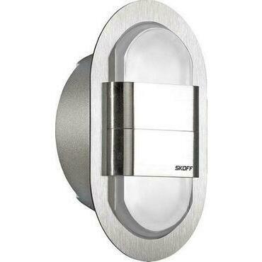 LED svítidlo orientační SKOFF KINKIET DUO RUEDA LED Light 10 V DC 1,6 W IP66 LED 6500K INOX