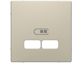 SCHN MTN4367-6033 Centrální deska, Merten D-Life, pro 2xUSB, Sahara