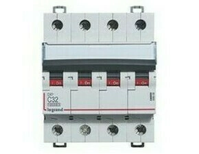 Jistič čtyřpolový LEGRAND 409339 DX3 4P C32 10000A/16KA