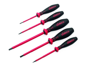 CIMCO 117700 Sada plochých šroubováků VDE (5 ks)