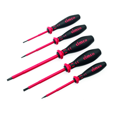 CIMCO 117700 Sada plochých šroubováků VDE (5 ks)