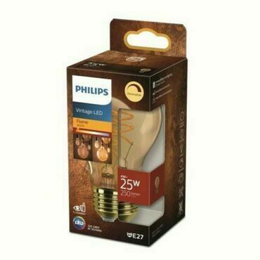 LED žárovka Philips classic 25W A60 E27 GOLD SP D RF
