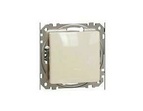 SCHN SDD112111 Sedna D/E - Tlačítko 1/0, Béžová