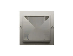 Adaptér přechodový SIMON BASIC BMA45/29, (průchodka) pro zařízení standardu 45 × 45 mm, saténová