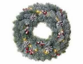 EMOS DCTW06 20LED XMAS WREATH DECO 2AA WW