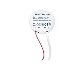 LED driver SKOFF ZOL 15 100 - 240 V AC 10V DC 50HZ 1,5A 15W IP44