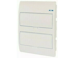 Rozvodnice zápustná EATON 281710 BC-U-2/24-TW-ECO, bílé plast. dveře, 2 řady, 24 modulů